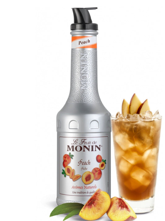 Ren og frisk Monin Fersken Pure til dine cocktails og drinks