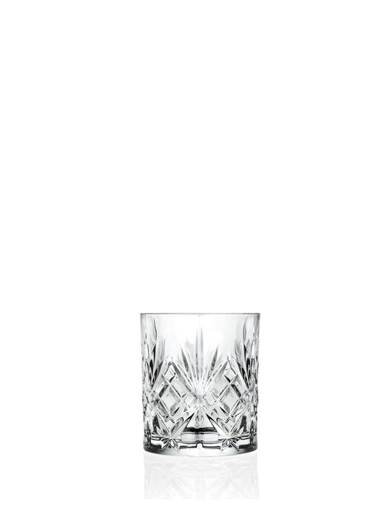 RCR Melodia glas – elegant krystalglas fra RCR, ideelt til servering af vin, vand eller cocktails.