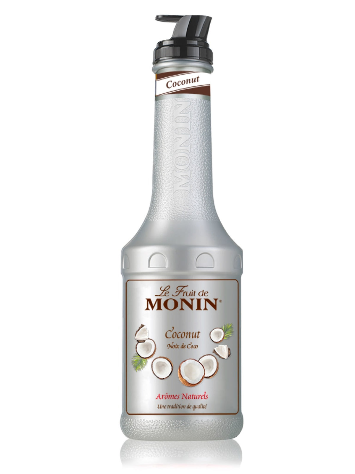 Tilføj en tropisk twist til dine drinks med Monin Kokos Pure og nyd den forfriskende smag af kokos