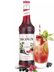 Oplev en subtil sødme og en dyb rød farve i dine cocktails med Monin Grenadine sirup.